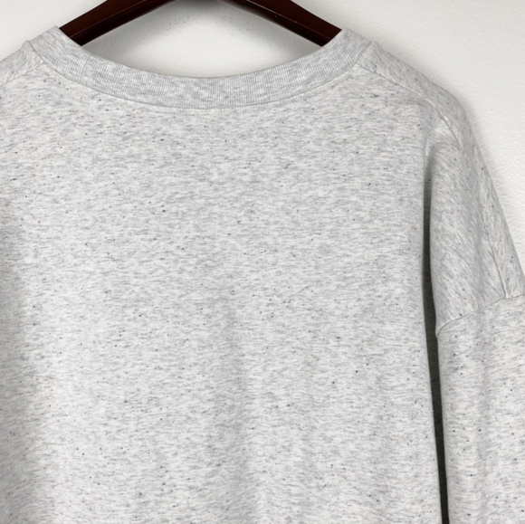 Women's Athleta Balance Crew Neck Pullover Sweatshirt Grey/Multi Size Small EUC - Picture 6 of 10